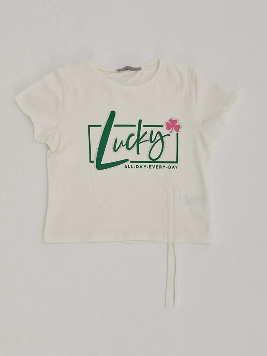 Girl's Slim Fit Lucky All Day T-Shirt