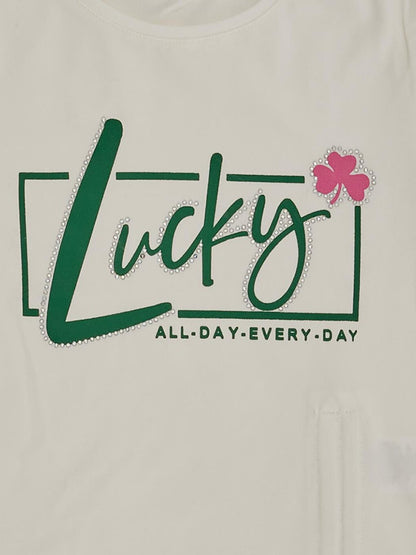 Girl's Slim Fit Lucky All Day T-Shirt