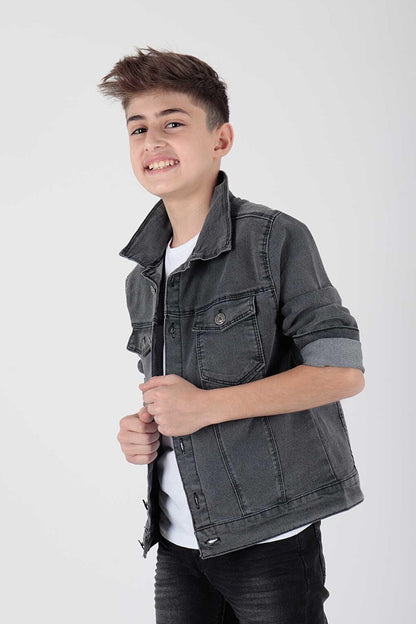 Boy's Jean Jacket Casual Fashionable Ak22145123