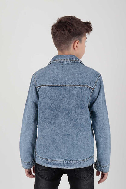 Boy's Cotton Jean Jacket Casual Fashionable Ak22162123