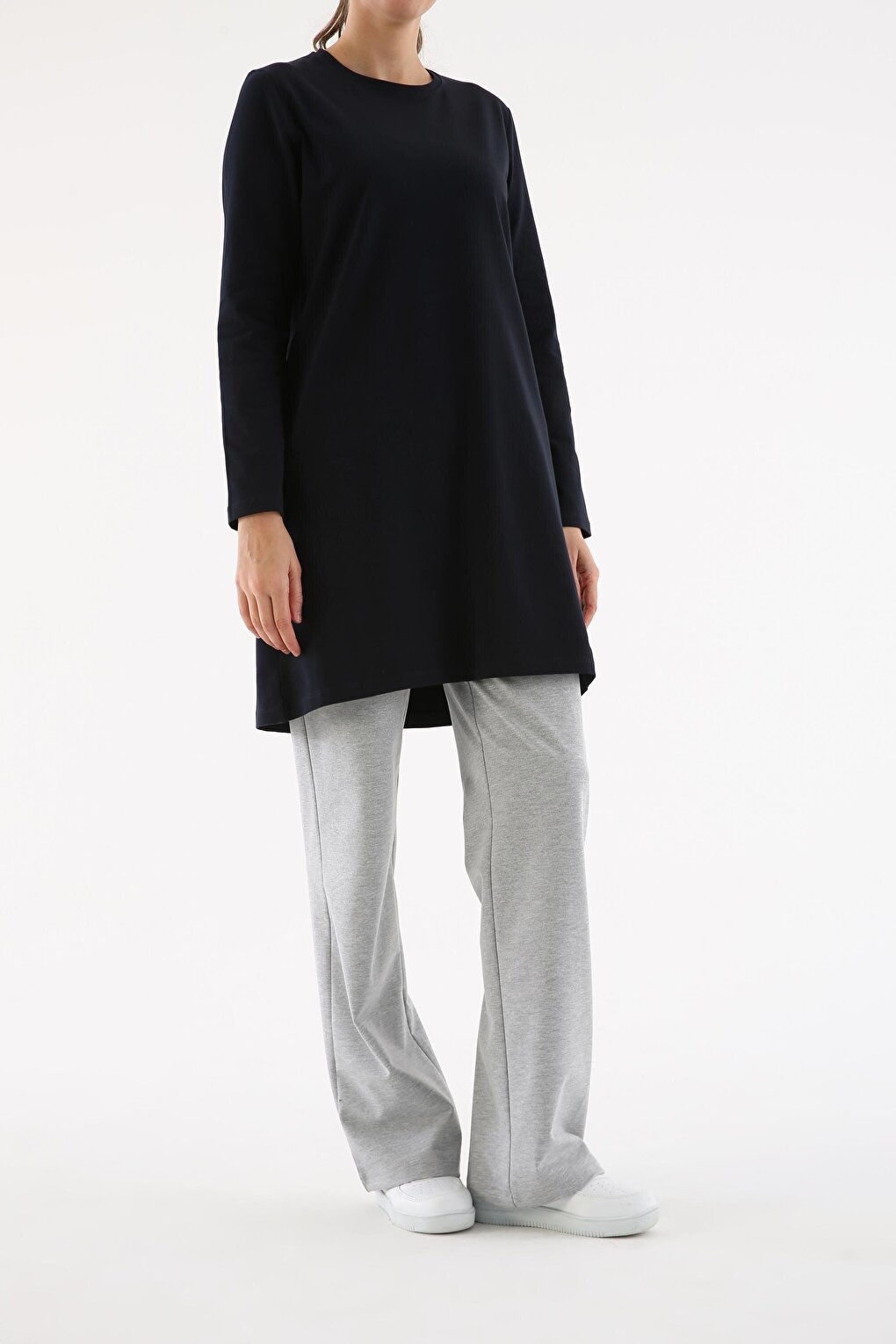 Navy Blue Basic Supreme Tunic