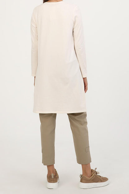 Ecru Basic Supreme Tunic