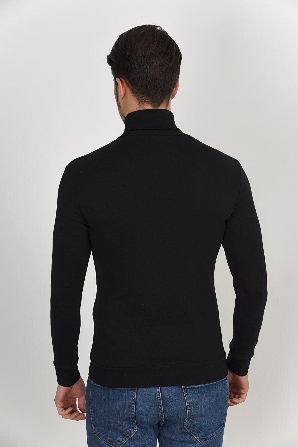 Turtleneck Long Sleeve Slim Fit Thin Men's Sweatshirt SPR 2019K21