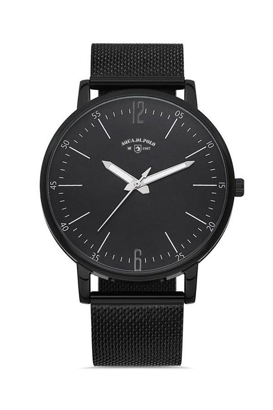 Men's Black Wicker Wristwatch Apwo000201