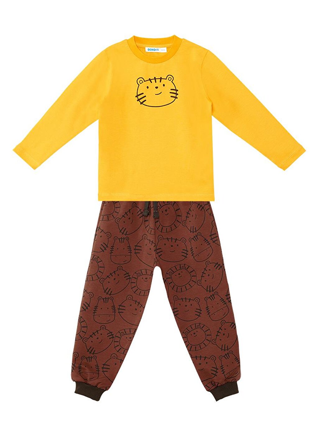 Cute Cat Baby Boy Trousers Set