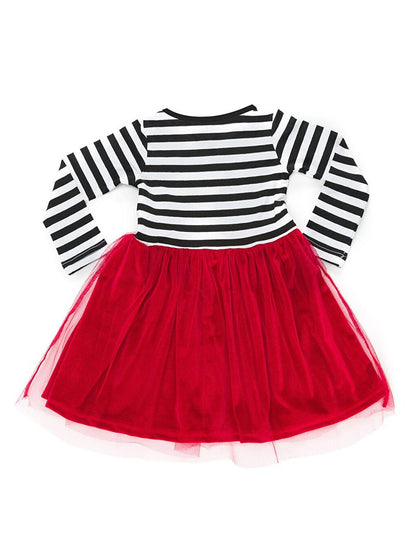 Stinky Girl Tulle Christmas Red Dress