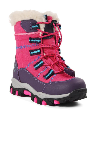 961-P Fuchsia-Purple Children's Snow Boots