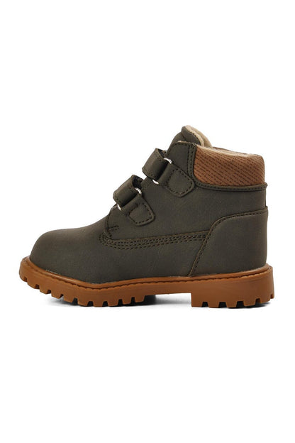 925-B Khaki Kids Boots