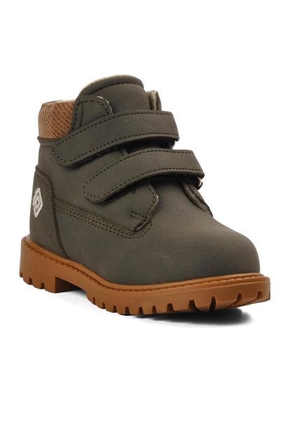 925-B Khaki Kids Boots