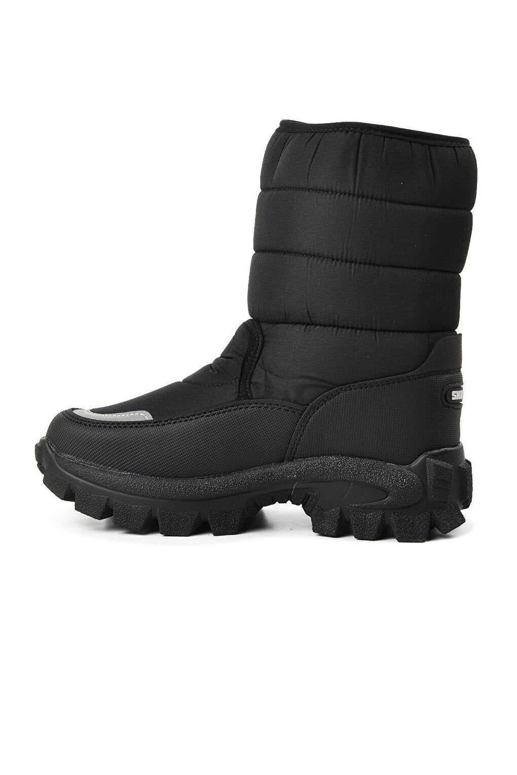 1377-F Black Children's Snow Boots