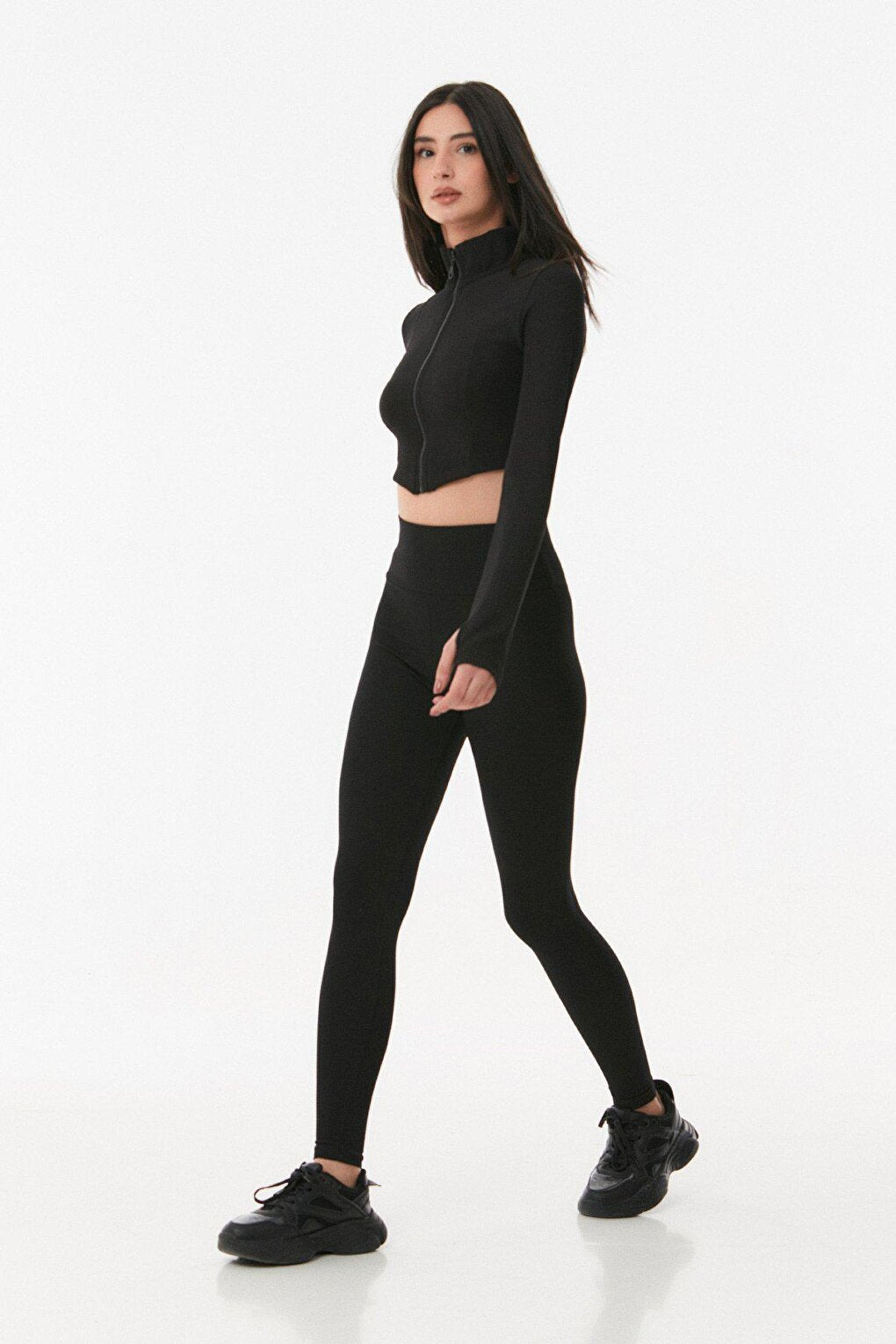 Ribbed High Waist Leggings