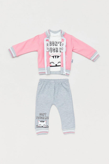 College Jacket 3 Piece Baby Set