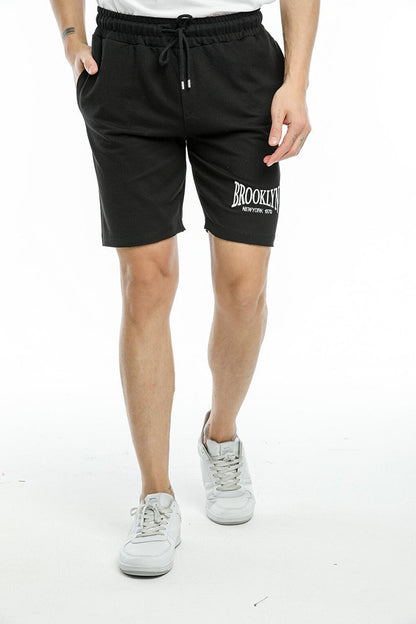 Men's Embroidered Shorts SPR21Y58