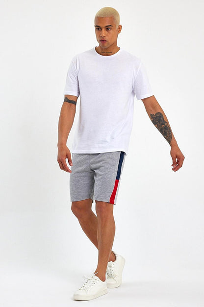 Men's Regular Fit Garnished Shorts SPR23SR321