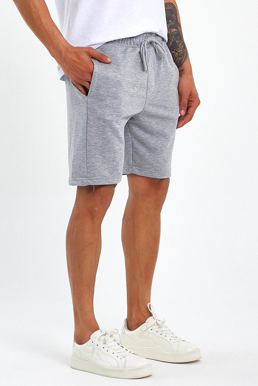 Men's Regular Fit Garnished Shorts SPR23SR321