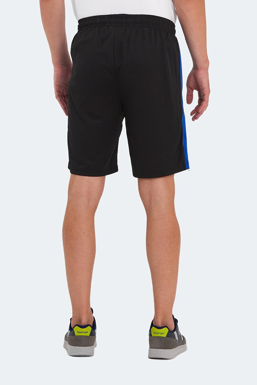 REMAIN Men's Shorts Black / Saks Blue