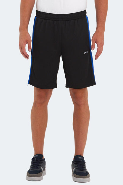 REMAIN Men's Shorts Black / Saks Blue