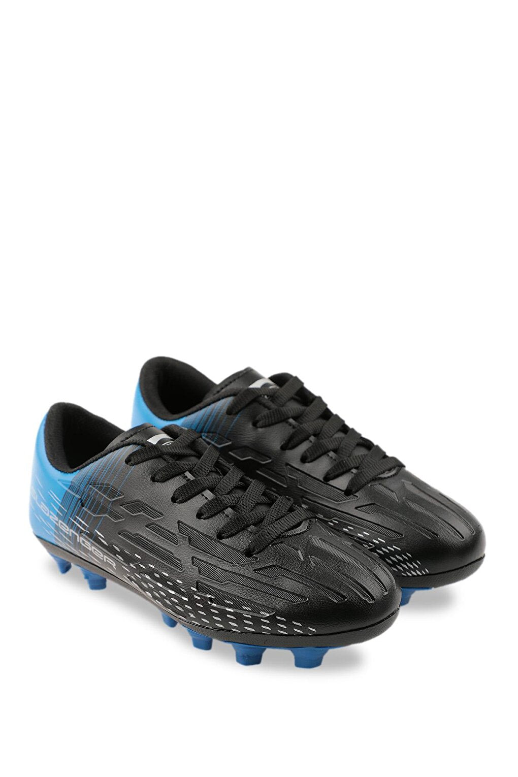 SCORE I KRP Football Boys Football Cleats Shoes Black / Saks Blue