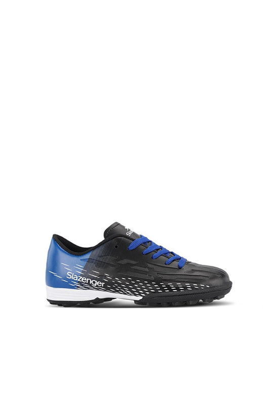 SCORE I HS Boys Football Astroturf Field Shoes Black / Saks Blue