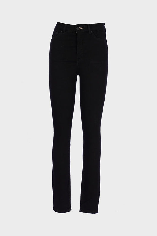 Judy Black High Waist Skinny Fit Jean Trousers C 4521-180