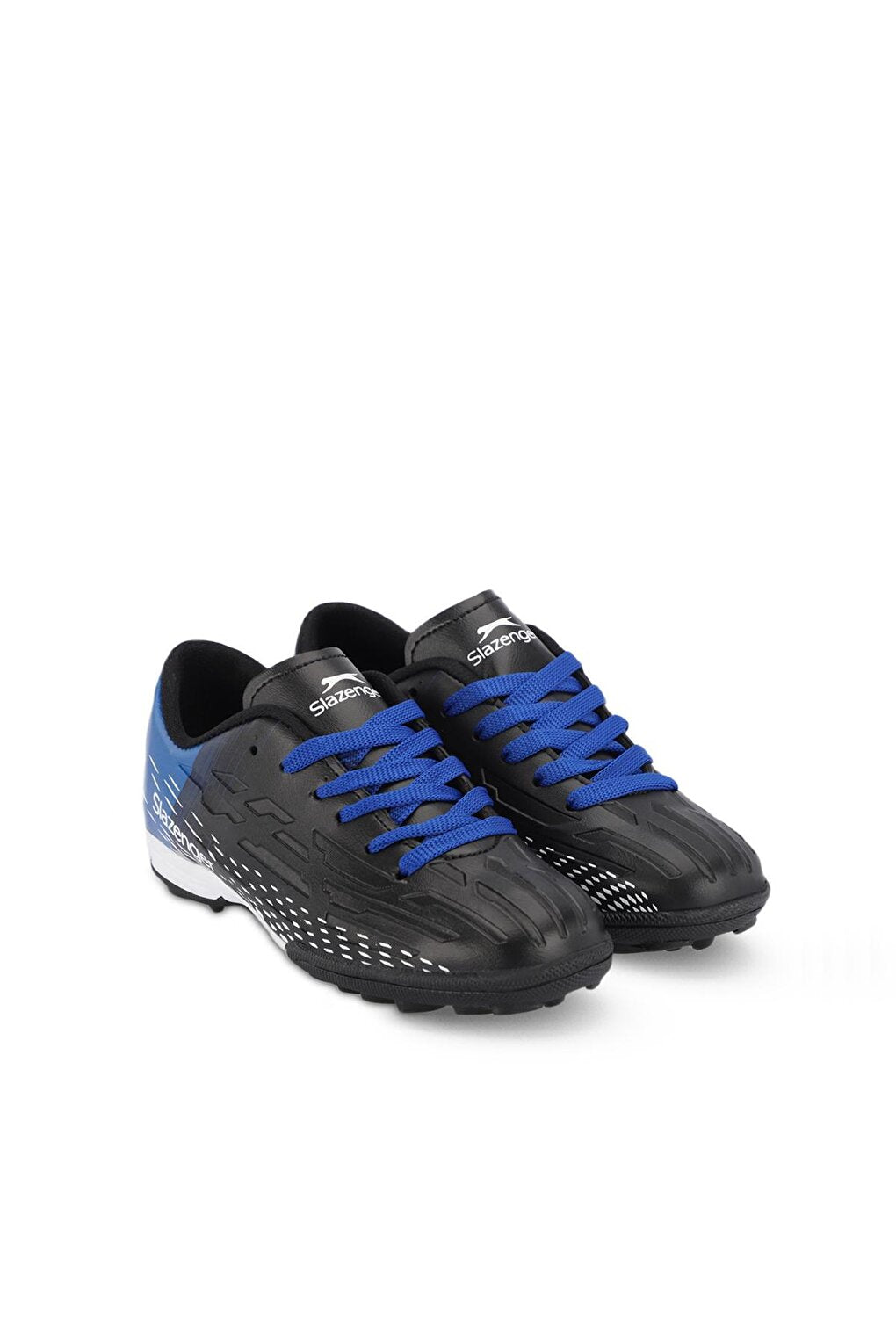 SCORE I HS Boys Football Astroturf Field Shoes Black / Saks Blue