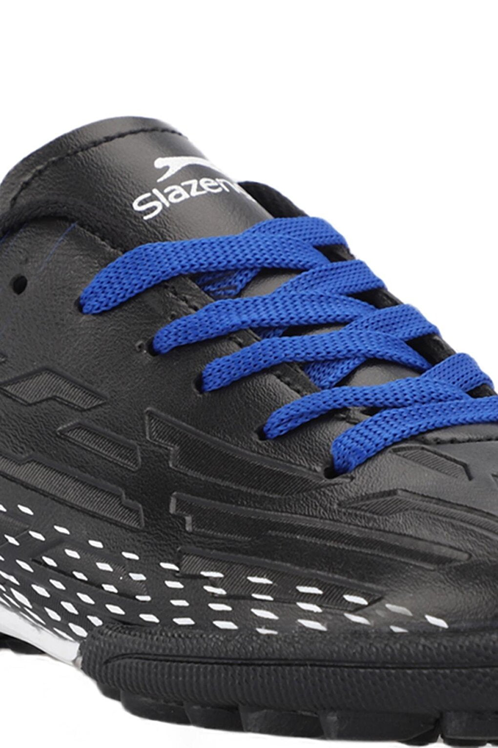 SCORE I HS Boys Football Astroturf Field Shoes Black / Saks Blue