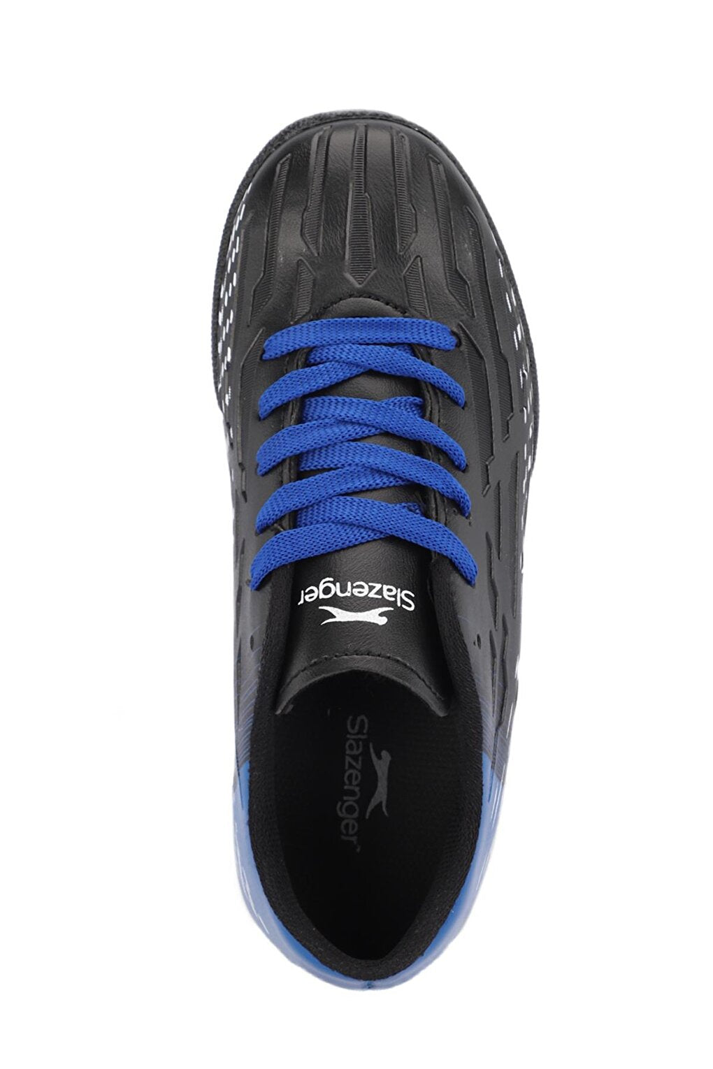 SCORE I HS Boys Football Astroturf Field Shoes Black / Saks Blue