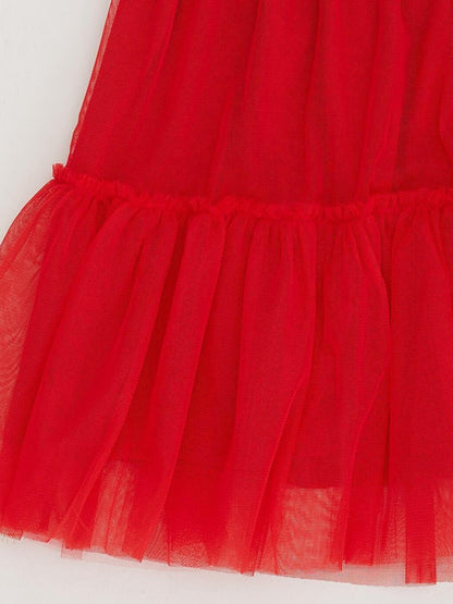 Girl's Ribbon Tulle Skirt