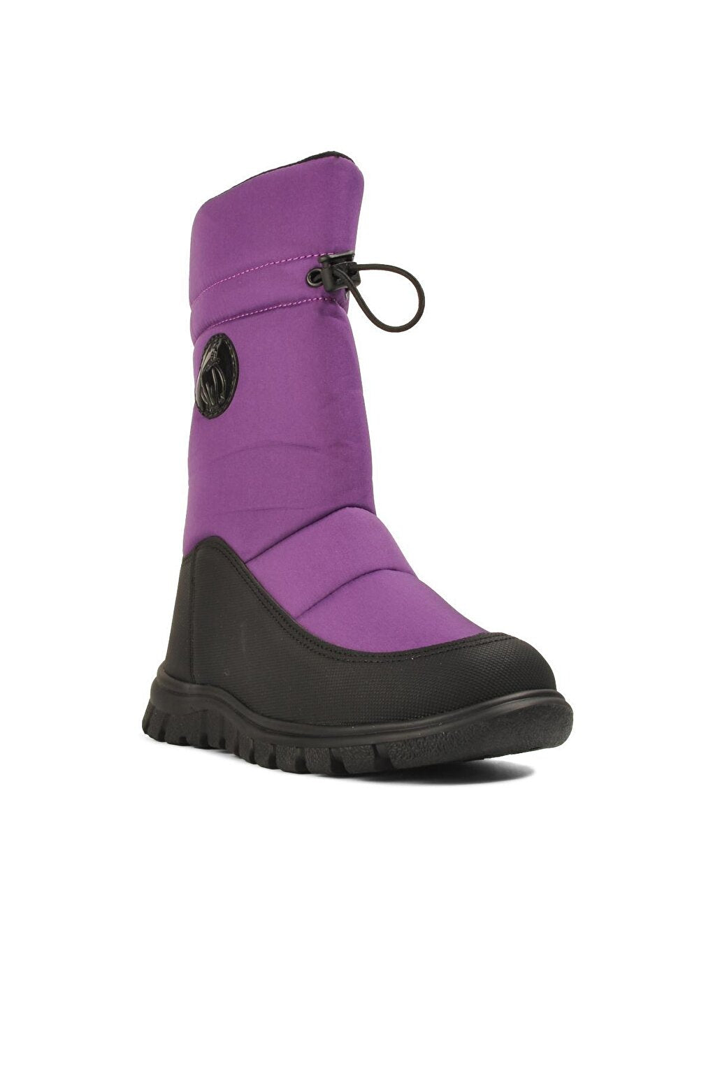 Demos Purple Water Repellent Kids Snow Boots