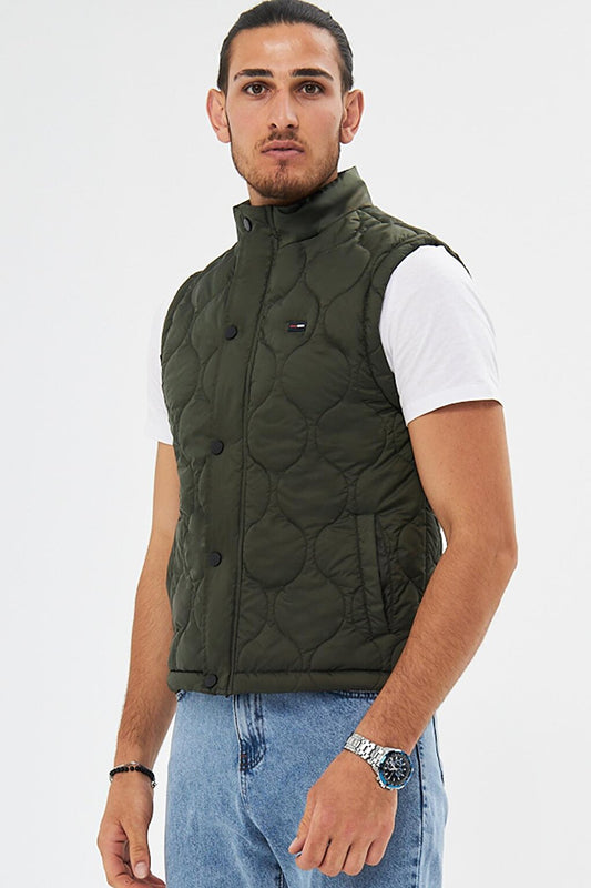 Men's Onion Pattern Quilted Vest KY-3000