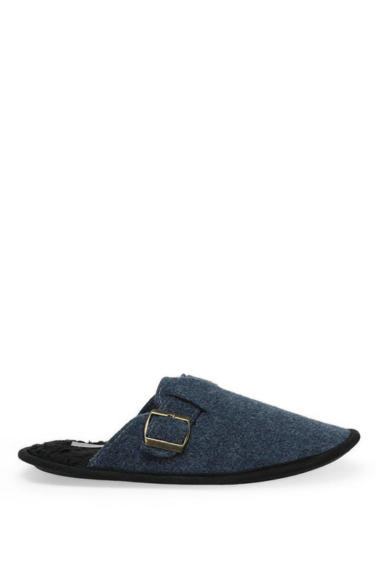 MAY 2PR Blue Men's House Slippers