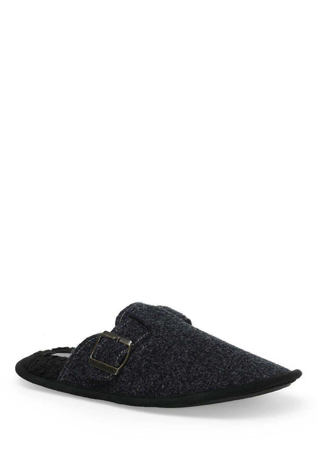 MAY 2PR Navy Blue Men's House Slippers