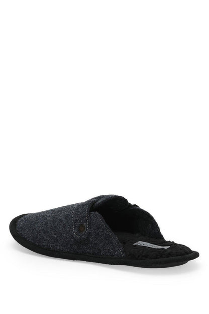 MAY 2PR Navy Blue Men's House Slippers