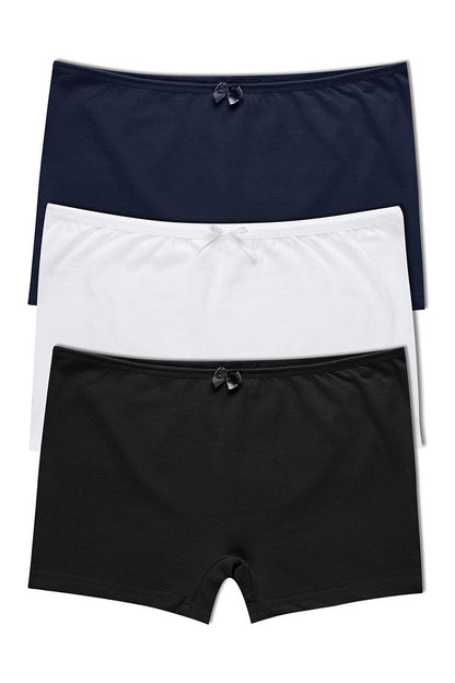 Women's Cotton Boxer 3-Piece