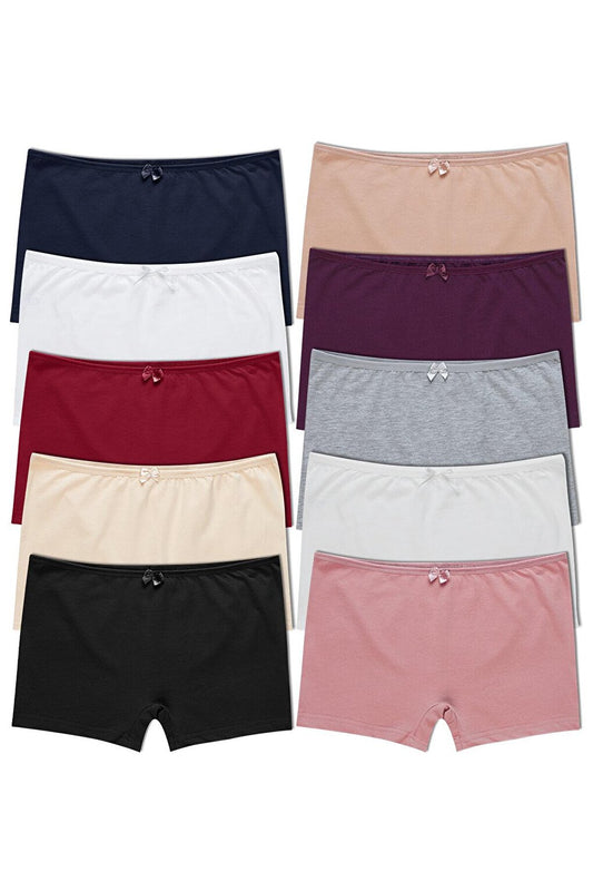 Cotton Women's Boxer 10pcs