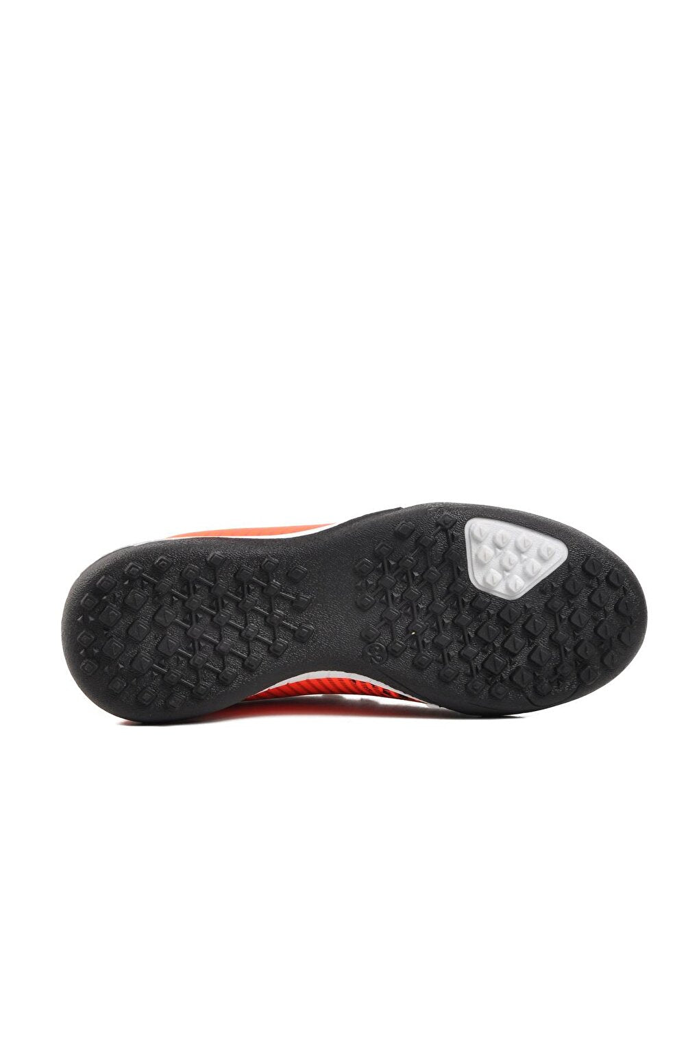 1011-F Orange-Black-Smoked Children's Astroturf Field Shoes