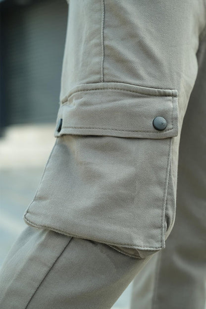 Boy's Cargo Pants Canvas Lycra