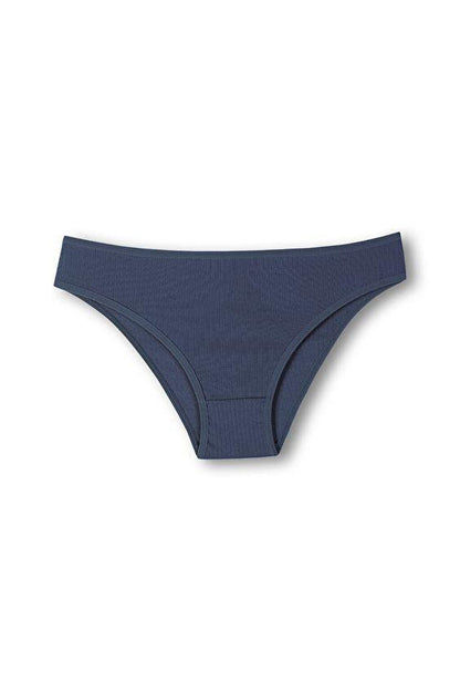 Cotton Ribbed Textured Briefs Women's Panties 3-Piece