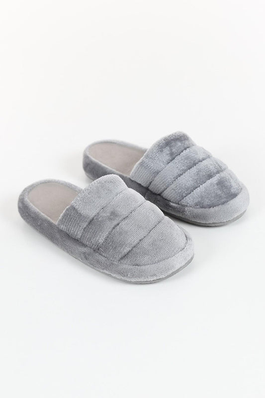 Comfort Thermal Sole Polar Women's House Slippers A600-20Grey