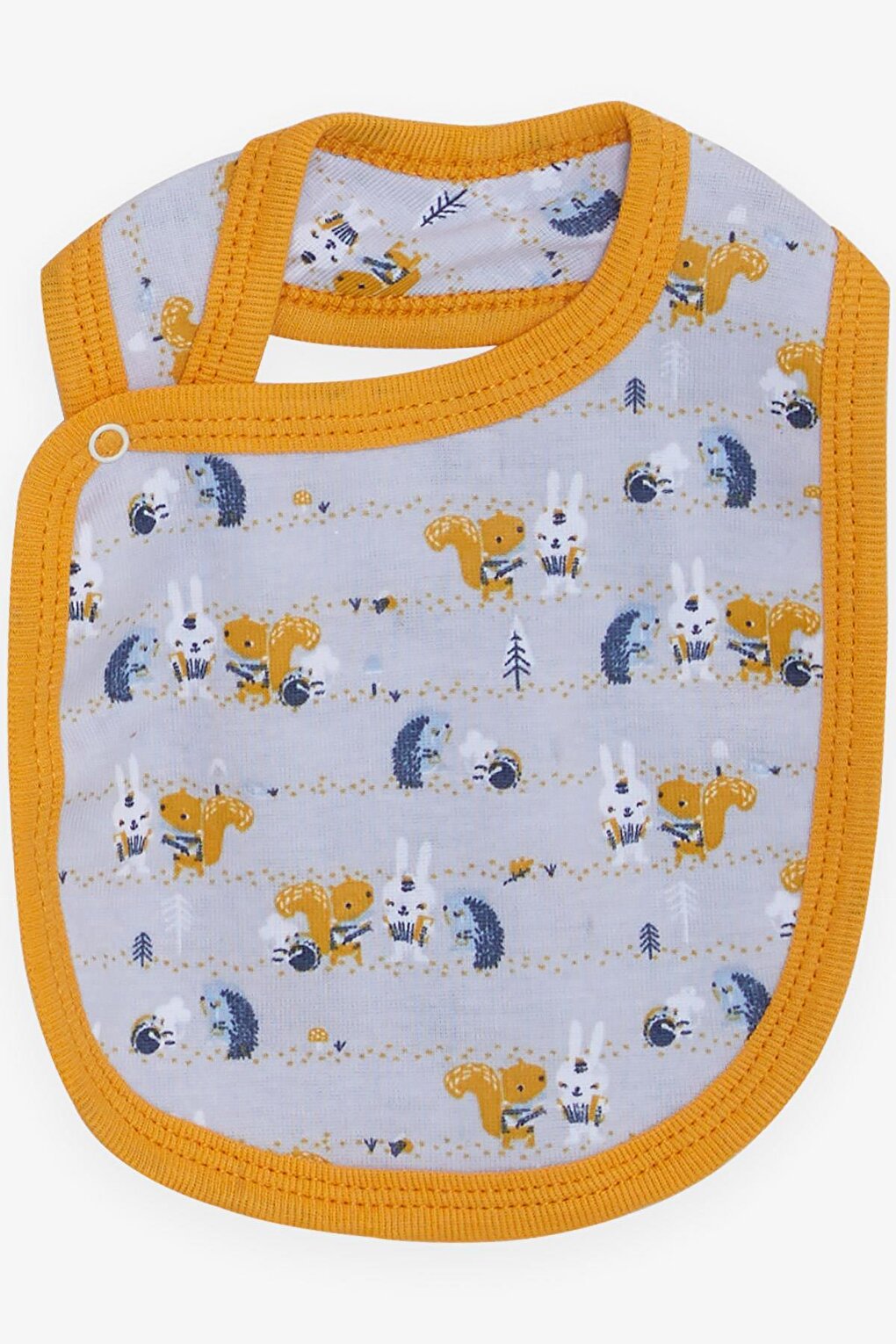 Baby Boy Hospital Release Set of 5 Friendship Themed Animals Patterned Ice Blue (0-3 Months)