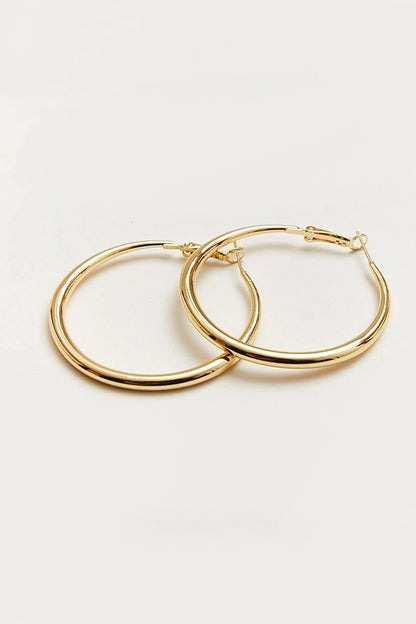 Women's Accessory Steel Stylish Hoop Earrings