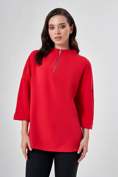 Double Fuchsia Tunic