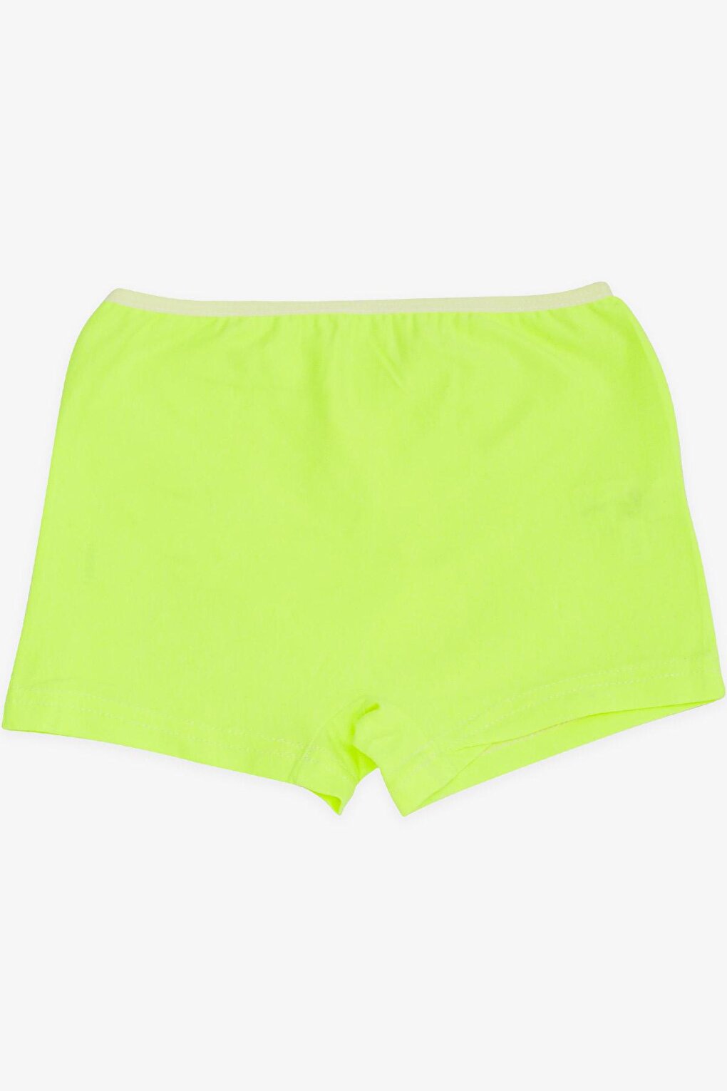 Girl's Boxer Fun Avocado Printed Neon Green (Age 7)