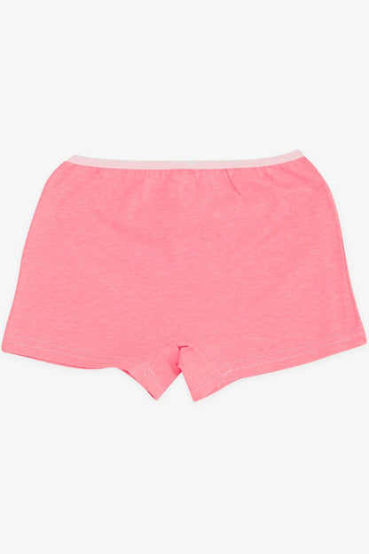 Girl's Boxer Space Themed Neon Pink (Age 7)