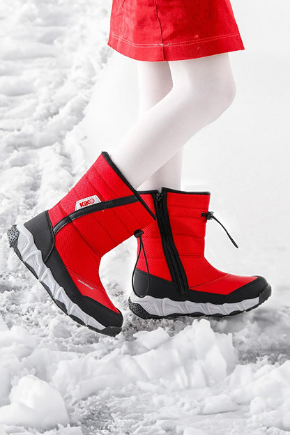 Molina Waterproof Zipper Girls/Boys Snow Boots Shoes