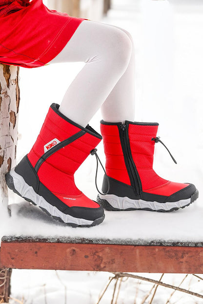 Molina Waterproof Zipper Girls/Boys Snow Boots Shoes