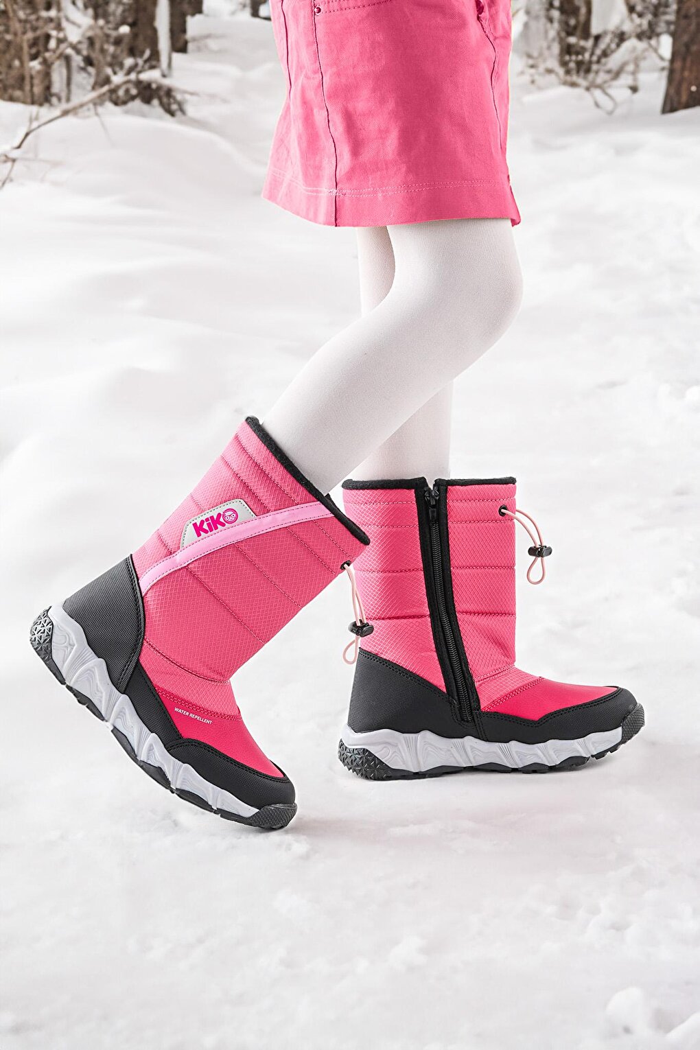 Molina Water Resistant Zippered Girls/Boys Snow Boots