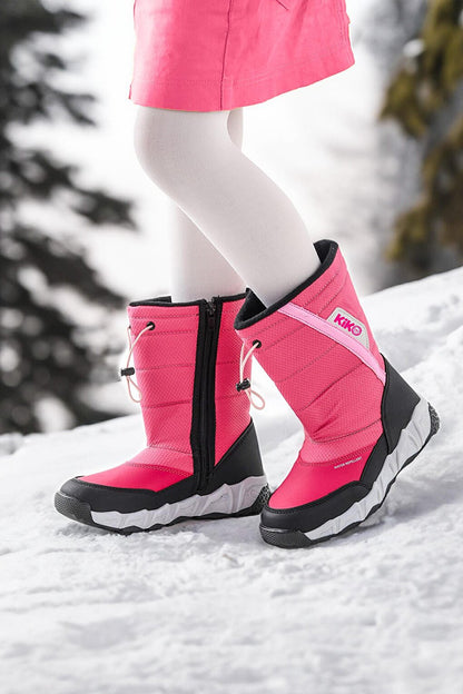 Molina Water Resistant Zippered Girls/Boys Snow Boots