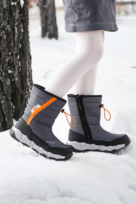 Molina Waterproof Zipper Girls/Boys Snow Boots Shoes