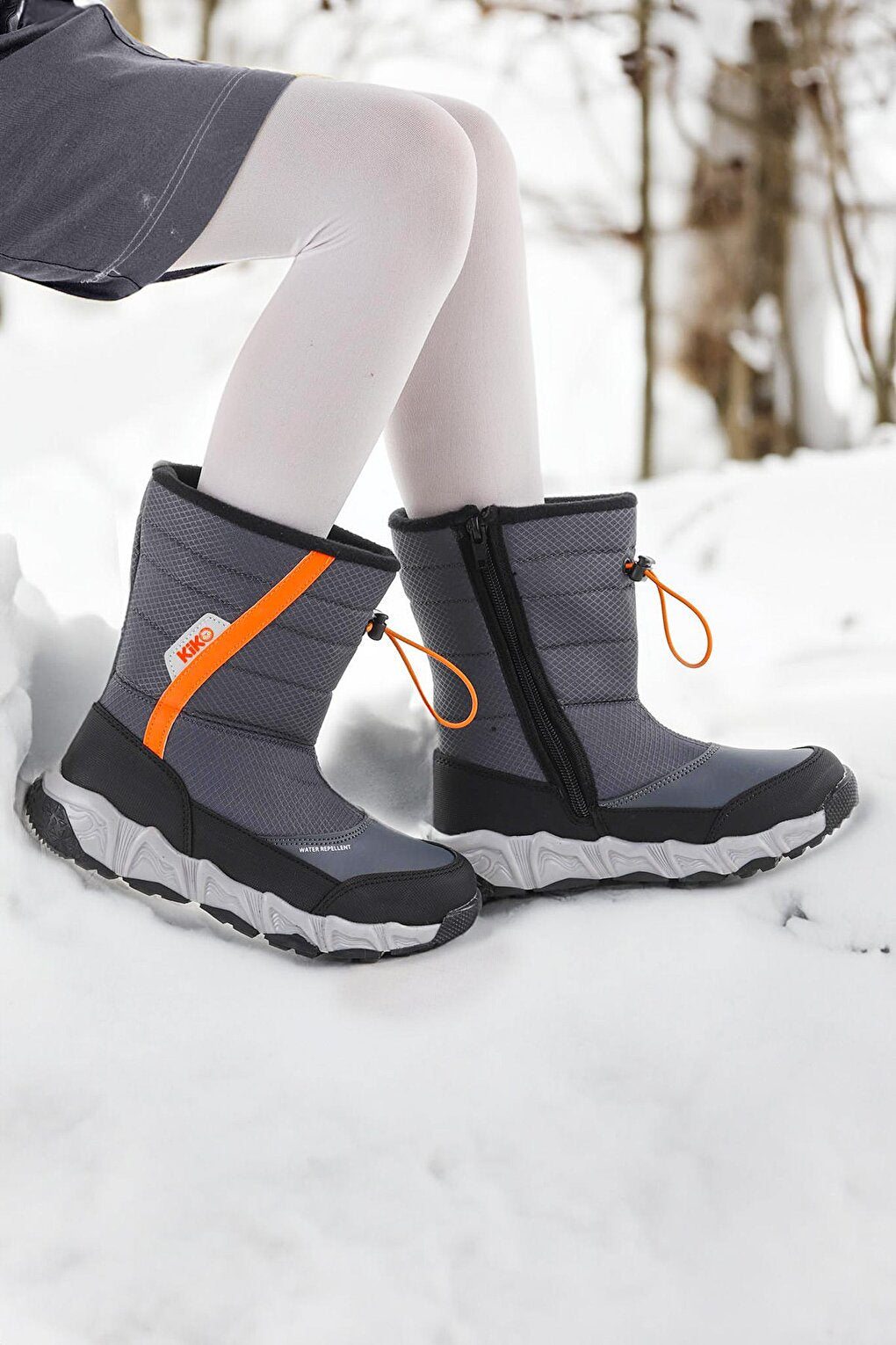 Molina Waterproof Zipper Girls/Boys Snow Boots Shoes